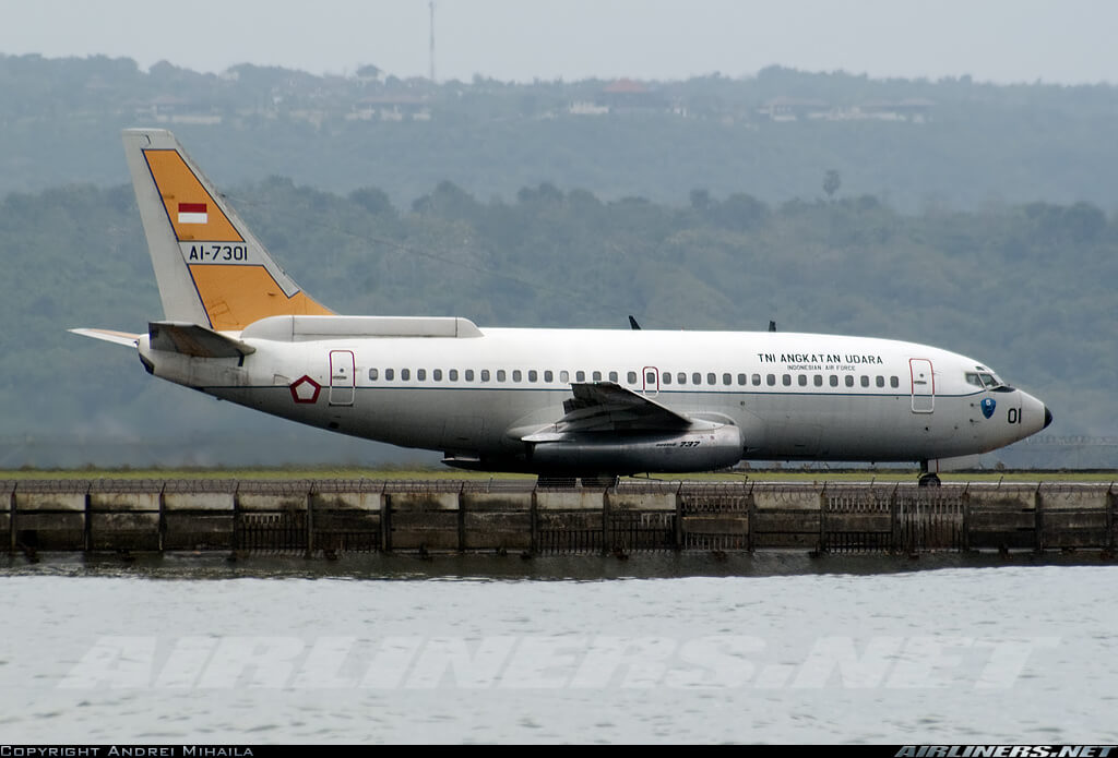 Boeing 737 Surveillance Skadron Udara 5. (www.airliners 