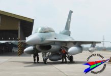 Penampakan Bagage Pod di F-16D TNI-AU Bagage pod pada F-16D TNI-AU