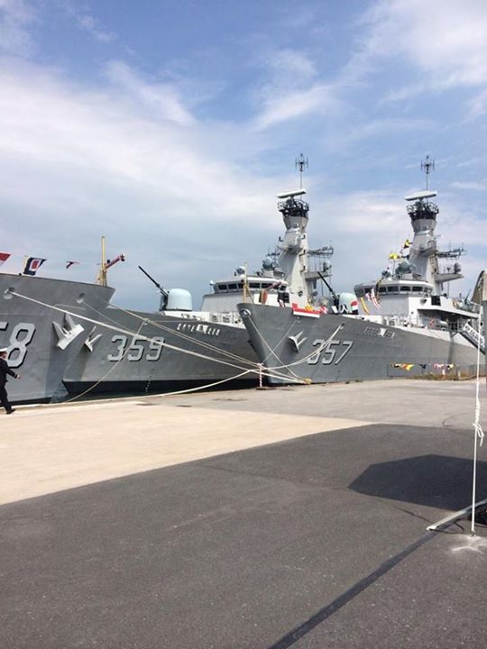 KRI Bung Tomo-357, KRI John Lie-358 dan KRI Usman Harun-359