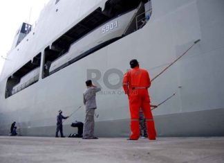 Kehidupan di KRI 590