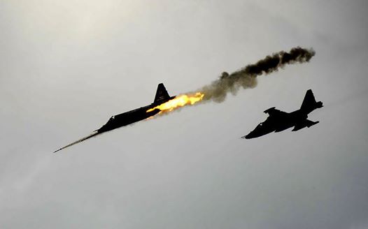 Live Firing Exercise Su-25