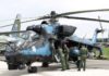 Alutsista Soviet Mi-24 milik Angkatan Bersenjata Ceko.