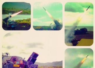 Uji Coba RX-2200 Sebagai Amunisi Grad Uji coba RX-2200 untuk Grad