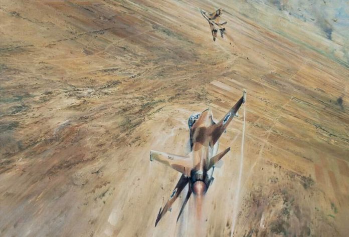 F-16 masih dalam kondisi baru ketika beraksi. F-16 masih dalam kondisi baru ketika beraksi.