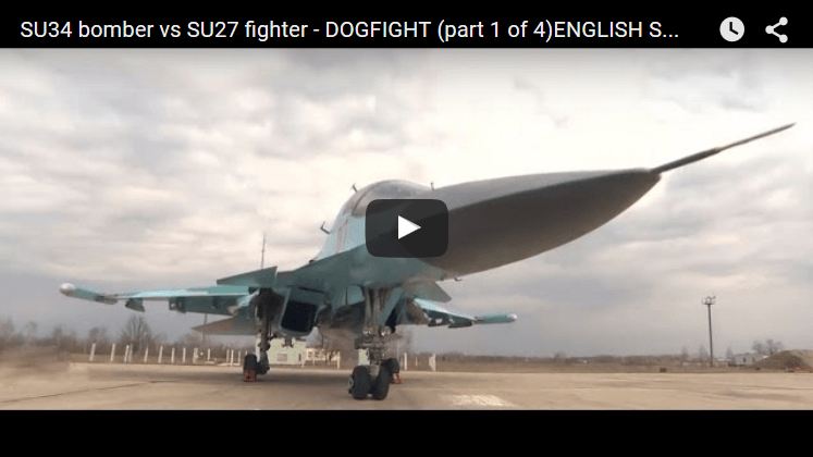 Su-34 Dogfight Su-27