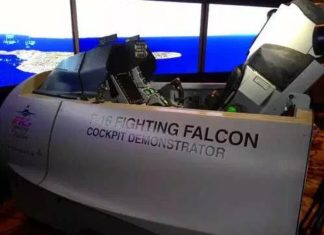 Hebatnya Simulator F-16 di Iswahyudi Ilustrasi Simulator F-16