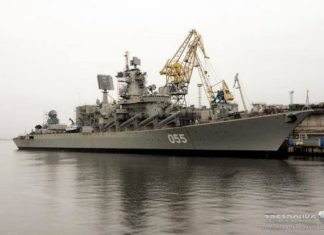 Upgrade Radar Pada Slava Class Marshal Ustinov