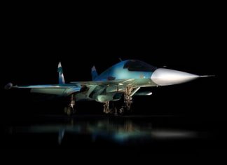 Foto Foto Spektakuler Sukhoi Su-34 Sukhoi Su-34 Fighter Bomber