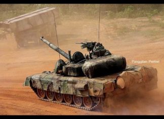 Tank PT-76M Malaysia