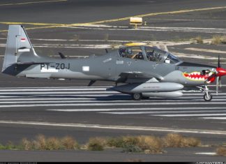 Pengiriman Pesawat Super Tucano TNI AU Batch 3 Pesawat Super Tucano TNI AU