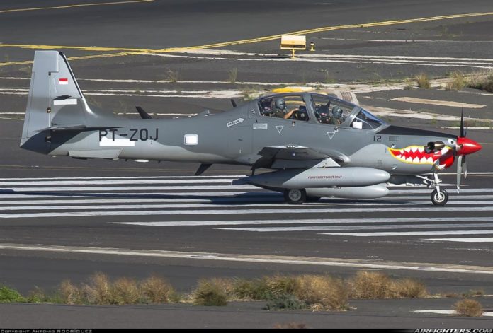 Pesawat Super Tucano TNI AU Pesawat Super Tucano TNI AU