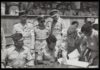 Penandatanganan penyerahan kota Solo dan Pacitan dari Belanda ke pasukan Republik di Stadion Solo 12 November 1949. Belanda diwakili oleh Kolonel van Ohl dan Republik Indonesia diwakili oleh Letnan Kolonel Slamet Rijadi. Tampak Mayor Jendral Mollinger dibelakang keduanya. Letkol Slamet Rijadi sebelumnya memimpin Serangan Umum Surakarta melawan pasukan Kol. van Ohl, 7-10 Agustus 1949.