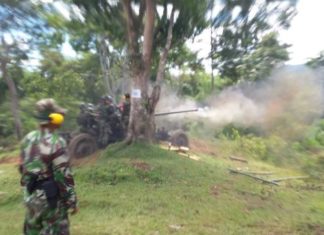 Foto Foto Latihan Penembakan Meriam S-60 ScreenShot269
