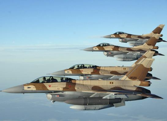 F-16 Angkatan Udara Maroko - www.hobbymiliter.com