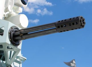 Phalanx CIWS: Pertahanan Terakhir Kapal Perang US Navy Laras Phalanx CIWS - www.hobbymiliter.com