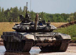 MBT T-90 dari Russia - www.hobbymiliter.com