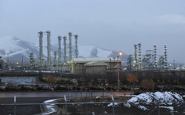 FILE - This Jan. 15, 2011 file photo shows the heavy water nuclear facility near Arak, Iran. On Tuesday, Dec. 9, 2014, U.N. diplomats said Iran is being accused of illicitly stepping up purchases for its heavy water reactor, which if completed will produce enough plutonium for several nuclear weapons a year. (AP Photo/ISNA, Hamid Foroutan, File)