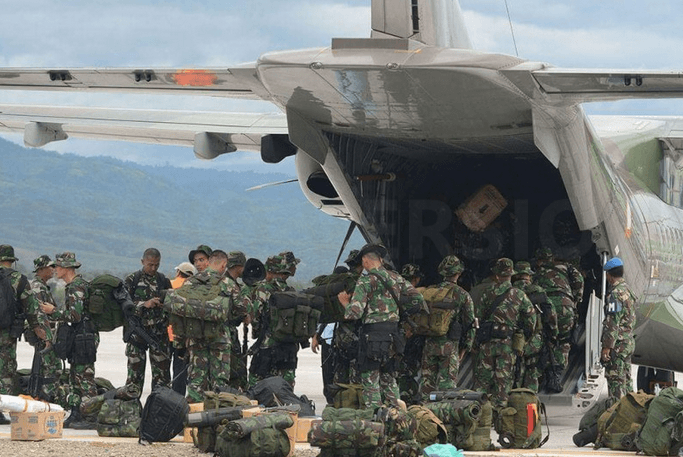 Pasukan Khusus TNI Bersiap Berangkat ke Poso