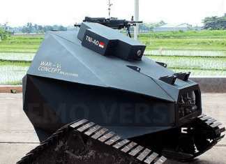 Prototype Kendaraan Taktis War-V1 Buatan BDLtech Indonesia