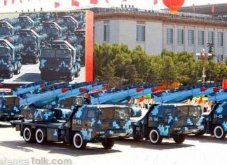 Tiongkok Luncurkan Rudal Di Pulau Sengketa Laut Cina Selatan CHINA-NATIONAL DAY-CELEBRATIONS-PARADE (CN)