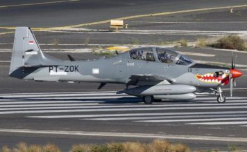 EMB-314 Super Tucano TNI-AU