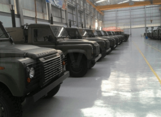 Indonesia Modifikasi Land Rover Menjadi Mobil Penangkal Rudal Indonesia Modifikasi Land Rover Menjadi Mobil Penangkal Rudal