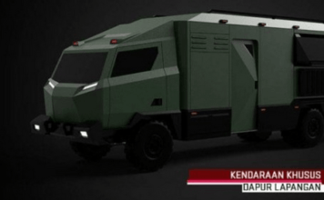 Intip Interior Kendaraan Dapur Lapangan Marinir