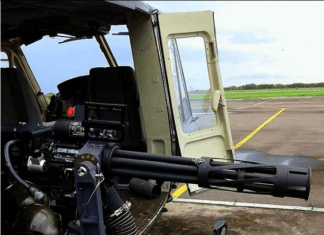 TNI AD “Jajal” Kemampuan Minigun M-134D TNI AD Jajal Kemampuan Minigun M-134D