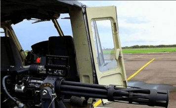 TNI AD Jajal Kemampuan Minigun M-134D