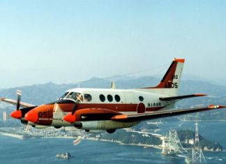Tiongkok Tuduh Jepang Ikut Campur Dalam Sengketa Laut Cina Selatan Hadout photos of Japan Maritime Self-Defense Forces' TC-90 training aircraft