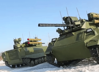 Rusia Pamerkan Video Aksi Tank Uran-9, Tank Tempur Tanpa Awak Rusia Pamerkan Video Aksi Tank Uran-9, Tank Tempur Tanpa Awak