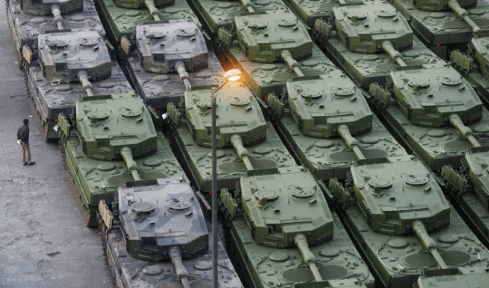 TNI AD Siapkan Lahan Bermain Tank Leopard di Sukabumi