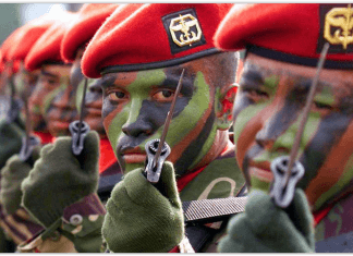 Grup 1 Kopassus Serang