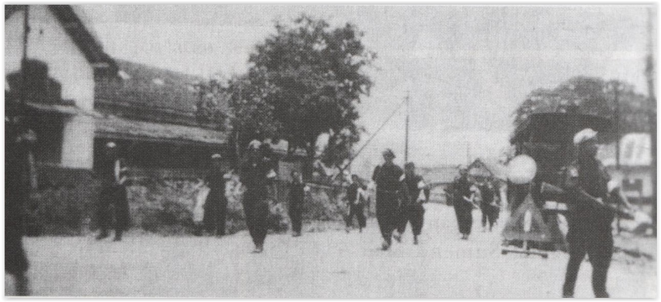 Pasukan T Ronggolawe memasuki kota Wonosobo