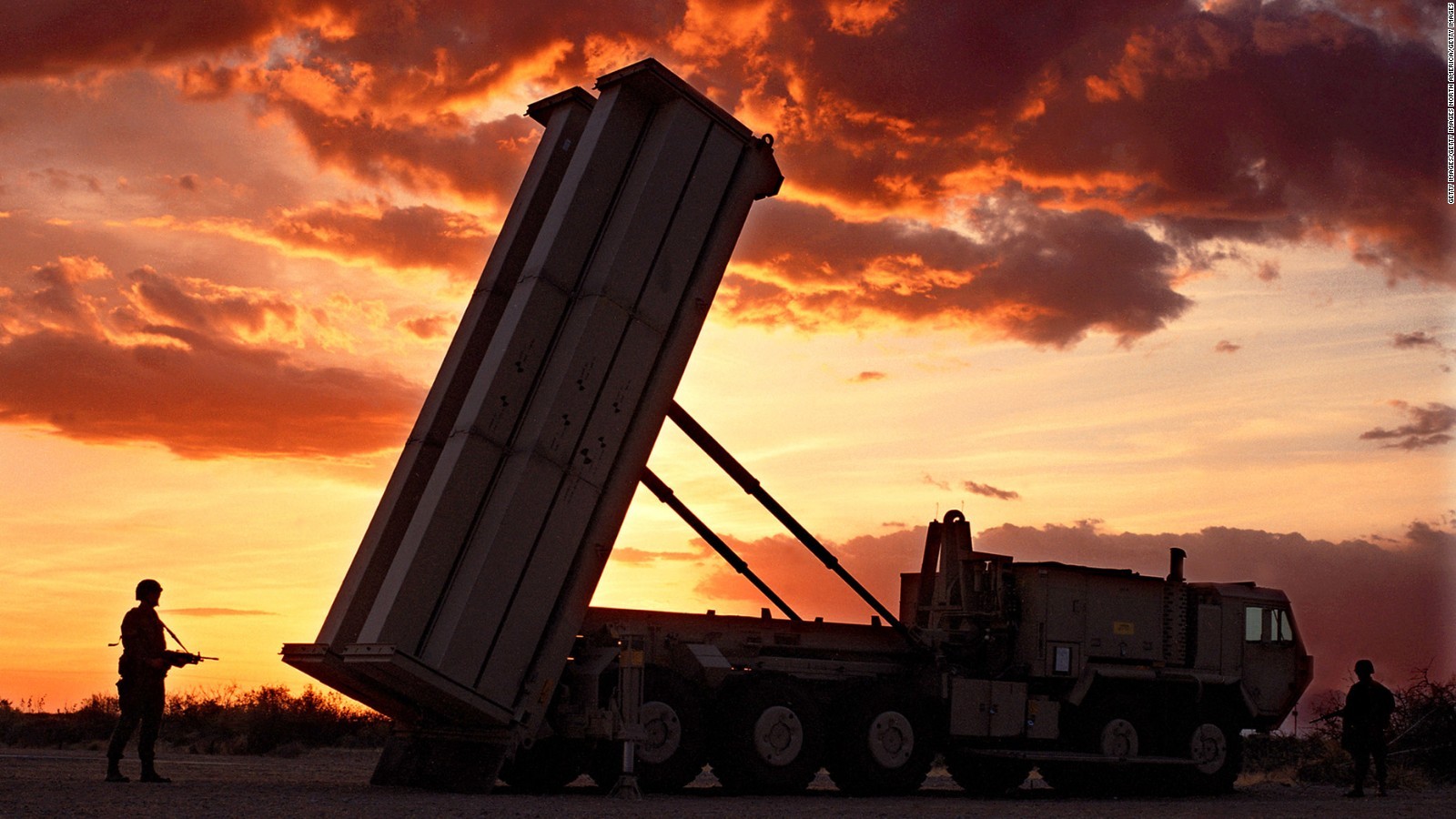 Rudal THAAD. Sumber: CNN