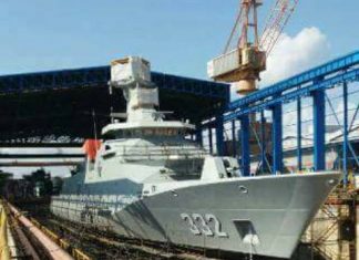 Update Progress Pengerjaan PKR 2, KRI I Gusti Ngurah Rai 332 KRI I Gusti Ngurah Rai 332 progress