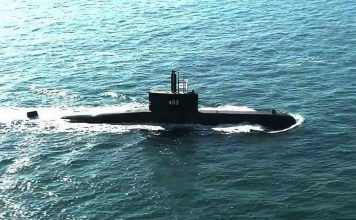 KRI Nagapasa 403 sea trial