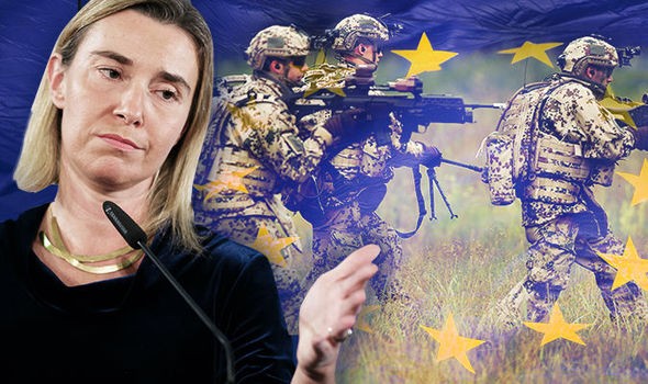 Komisioner Tinggi Uni Eropa bidang Keamanan, Federica Mogherini. Sumber: express.co.uk