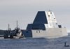 US Navy Pamerkan Interior Kapal Masa Depan Destroyer USS Zumwalt destroyer uss zumwalt