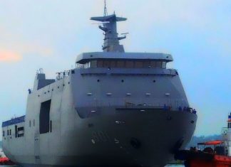 Kapal Perang Filipina BRP Tarlac Bertabrakan Dengan Kapal Tanker BRP Tarlac arrival