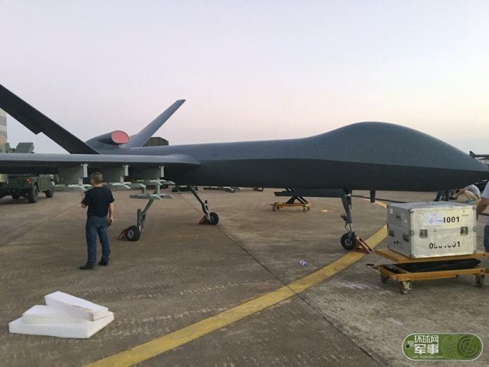 UAV Bomber Wing Loong II yang akan ditampilkan pada Zhuhai Airshow 2016 UAV Bomber Wing Loong II yang akan ditampilkan pada Zhuhai Airshow 2016