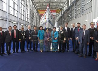 KRI Bima Suci Resmi Diluncurkan Bima Suci Launching
