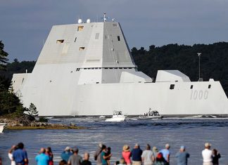 Kapal Perusak Siluman USS Zumwalt Resmi Ditugaskan 66-kapal-perusak-siluman-uss-zumwalt-resmi-ditugaskan