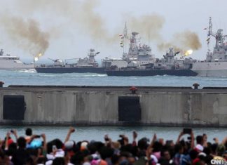 Parchim di HUT TNI 70