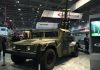 Perusahaan AM General Tampilkan Sistem Meriam Ringan Kaliber 105 Milimeter Hawkeye di AUSA 2016 Hawkeye 105 mm lightweight howitzer system