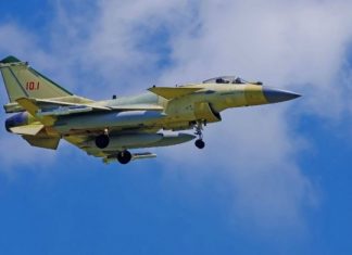 J-10C semi stealth multi role fighter