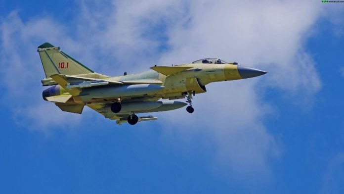 J-10C semi stealth multi role fighter