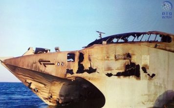 Haluan HSV-2 Swift Rusak