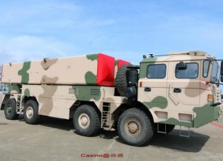 China Tampilkan Rudal Jelajah Taktis Jarak Pendek M20 Di Zhuhai Airshow 2016 M20 Tactical Missile System