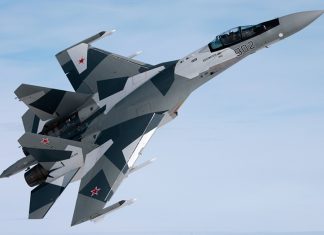 Ilustrasi Sukhoi Su-35